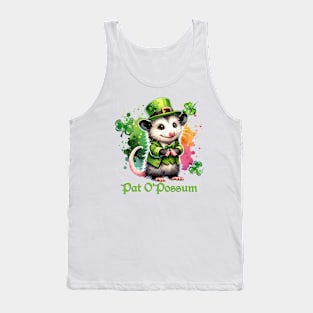 The Irish Pat O'Possum Tank Top